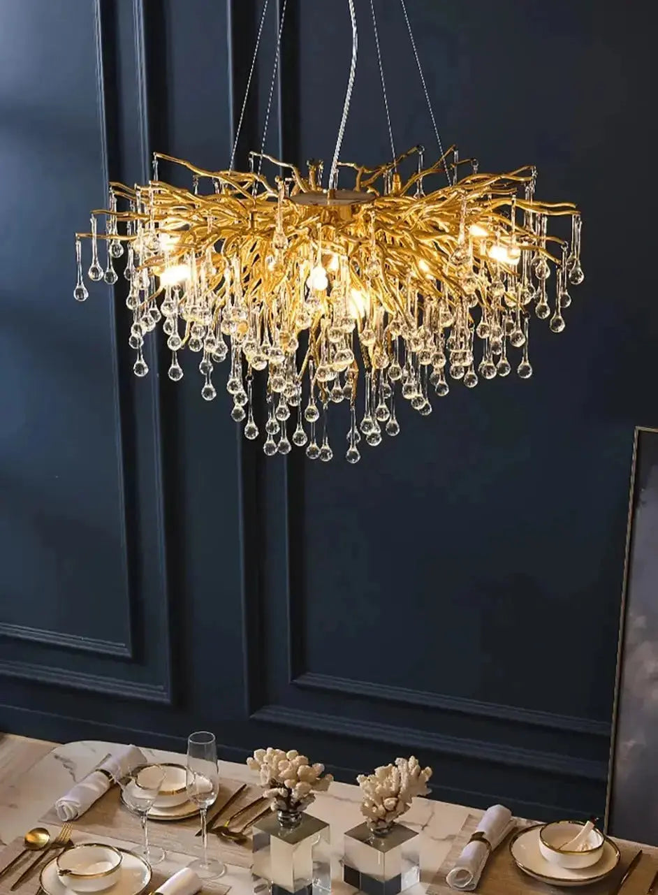 Unique Luxury Crystal Ceiling Chandelier ChandeliersLife®