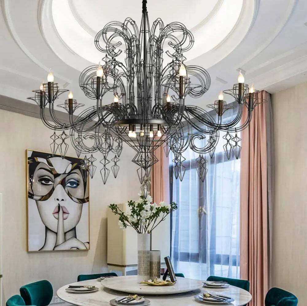 Iron Designer Baroque Lustre ChandeliersLife®