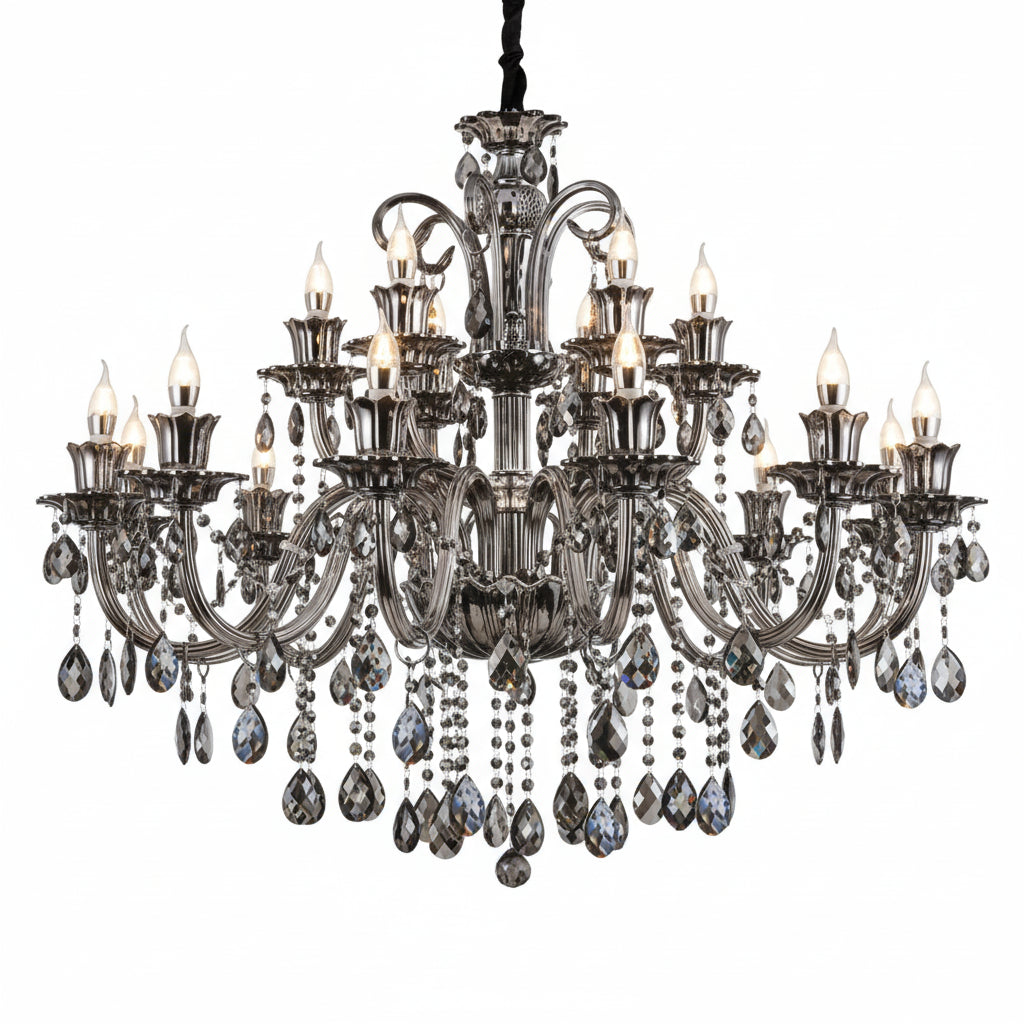 Modern Candle Large Crystal Chandelier ChandeliersLife®