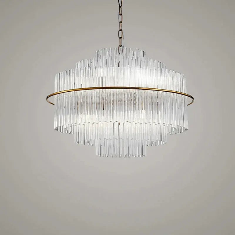 Crystal Designer Oval Round Chandelier ChandeliersLife®