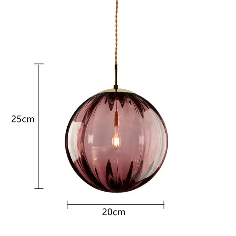 Modern Pendant Light Nordic Glass Ball