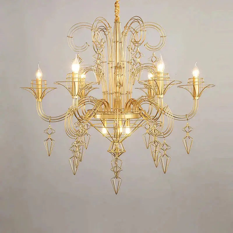 Iron Designer Baroque Lustre ChandeliersLife®