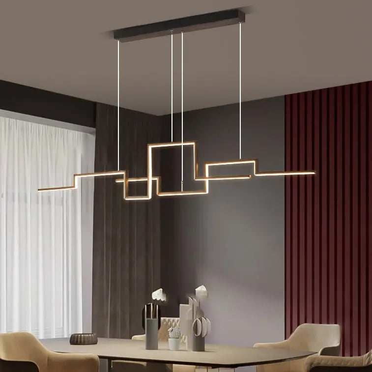 Nordic Geometry Led Chandelier ChandeliersLife®