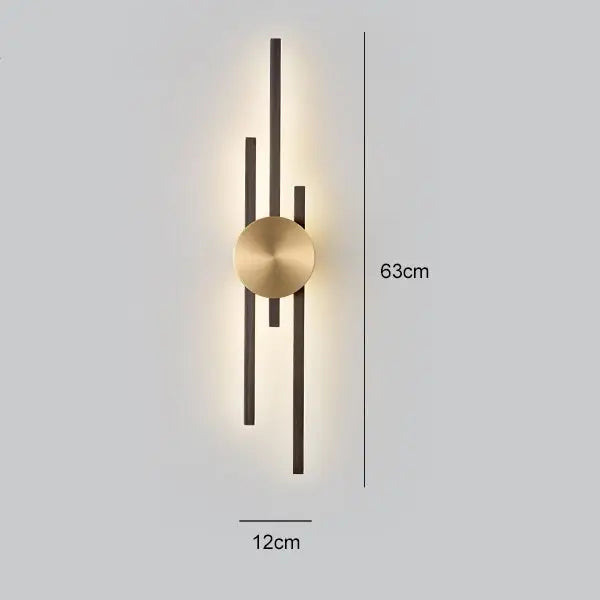 Luxury Minimalist Creative Copper Wall Light ChandeliersLife®