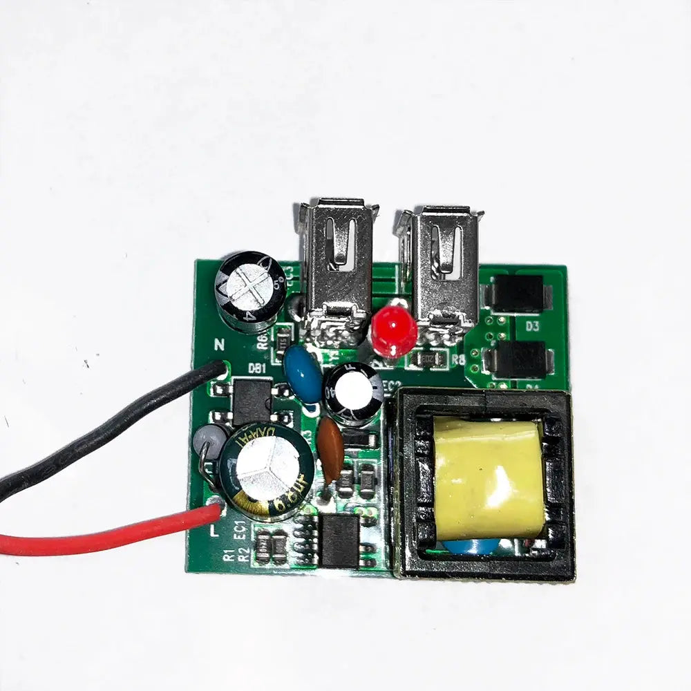 Dual USB Charger Electric Plug Wall Type C Power Socket ChandeliersLife®