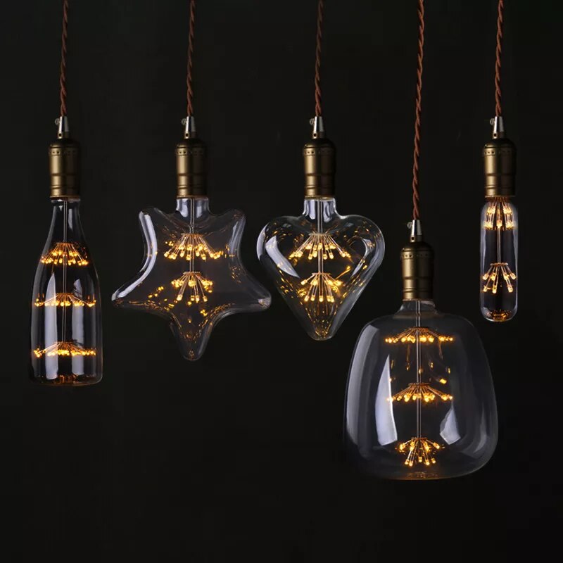 LED Edison Vintage Starry Sky Lamp
