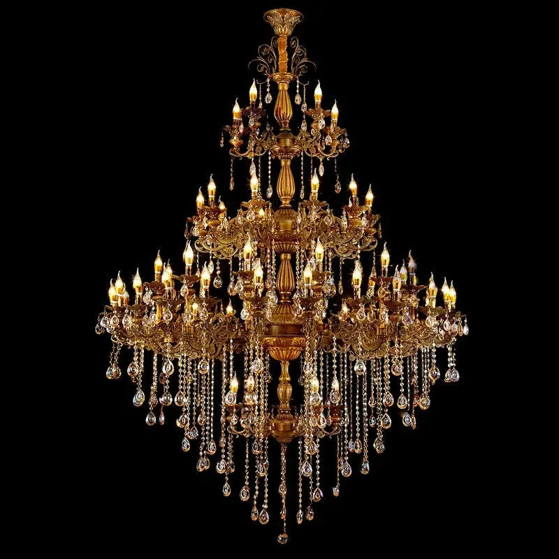 Luxurious Huge Crystal Chandelier ChandeliersLife®
