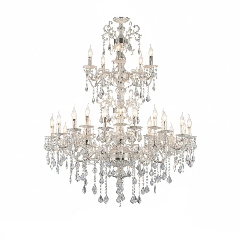 Luxurious Crystal 3 Tiers Chandelier ChandeliersLife®