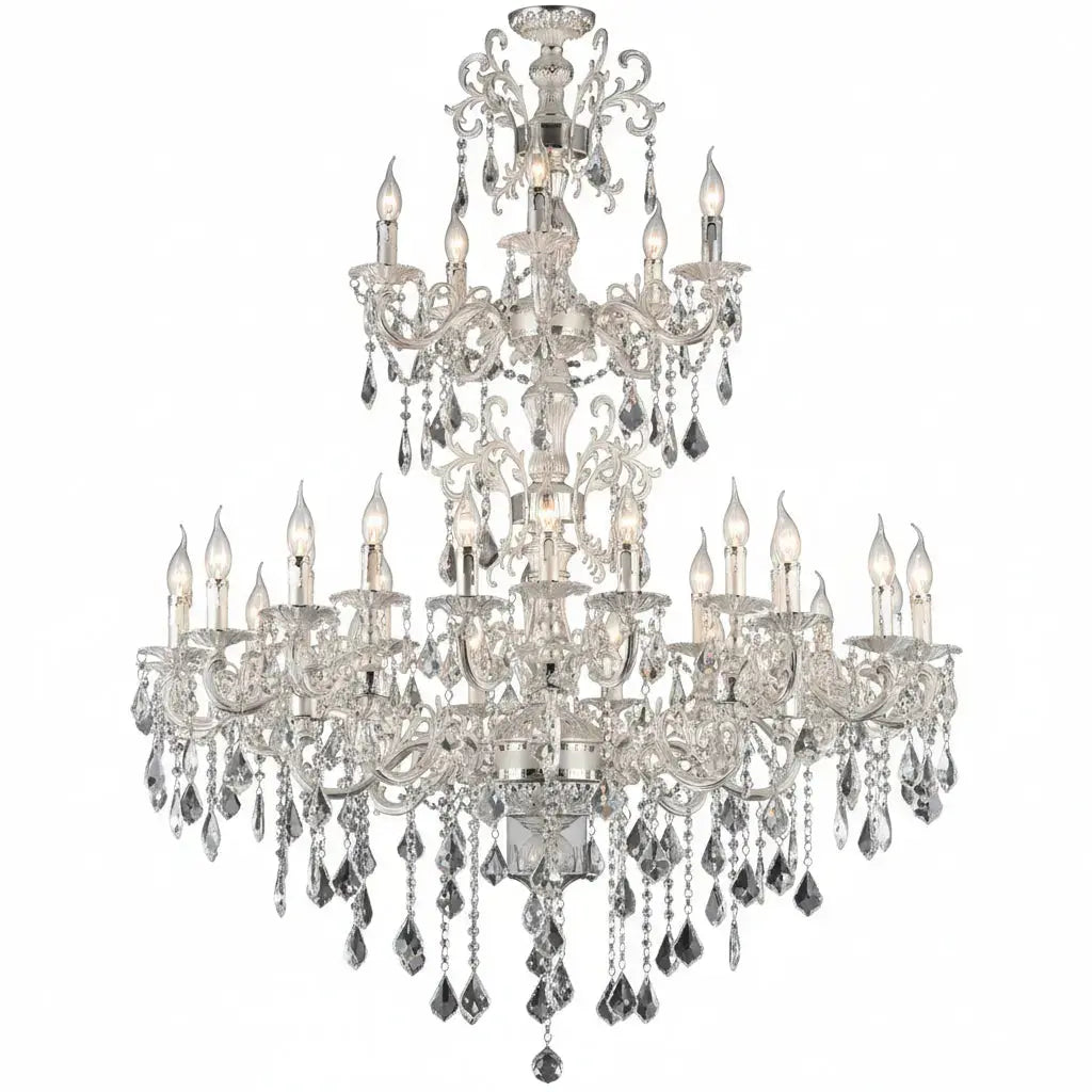 Luxurious Crystal 3 Tiers Chandelier ChandeliersLife®
