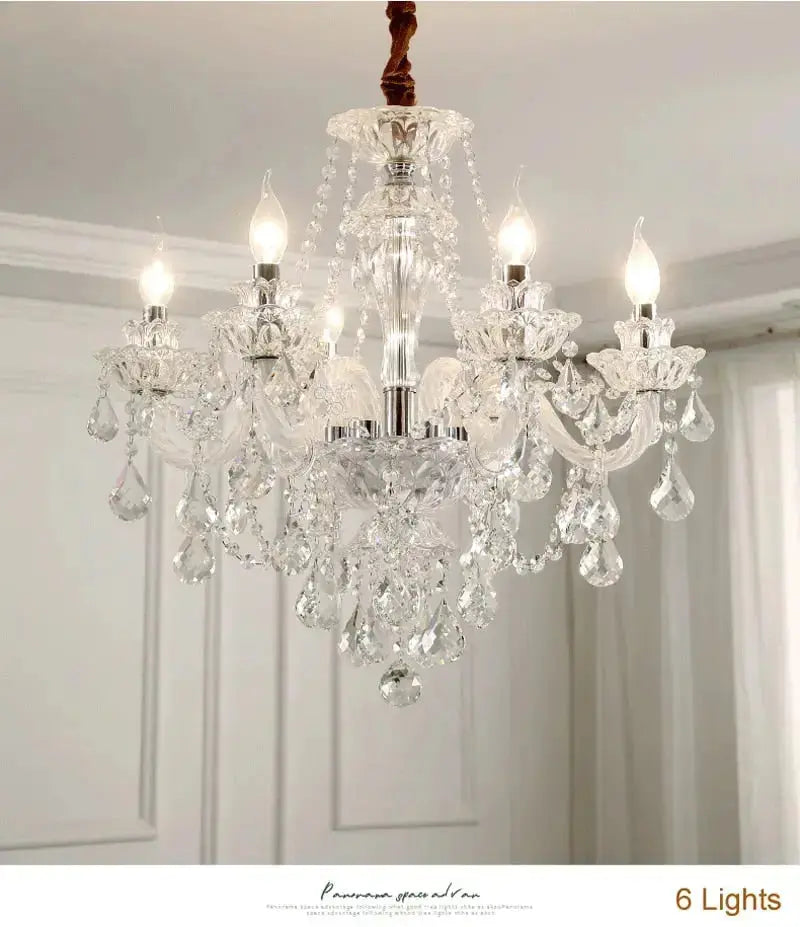 Buckingham Crystal Chandelier 6 Arms On Sale ChandeliersLife®