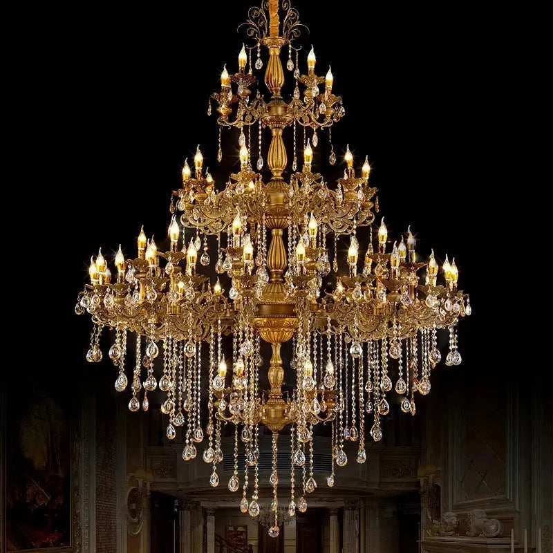 Luxurious Huge Crystal Chandelier ChandeliersLife®