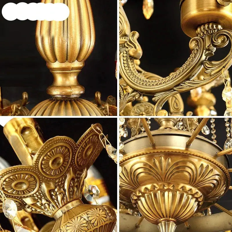 Luxurious Huge Crystal Chandelier ChandeliersLife®