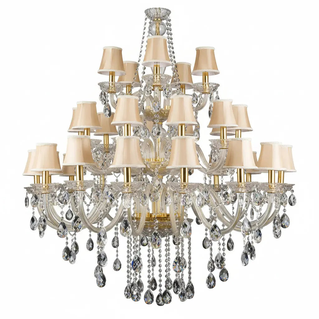 Classic 3 layers Crystal Chandelier ChandeliersLife®