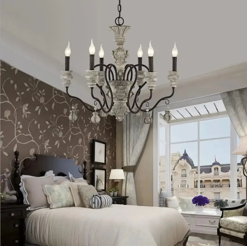 Nordic Wood Farmhouse Decor Chandelier ChandeliersLife®