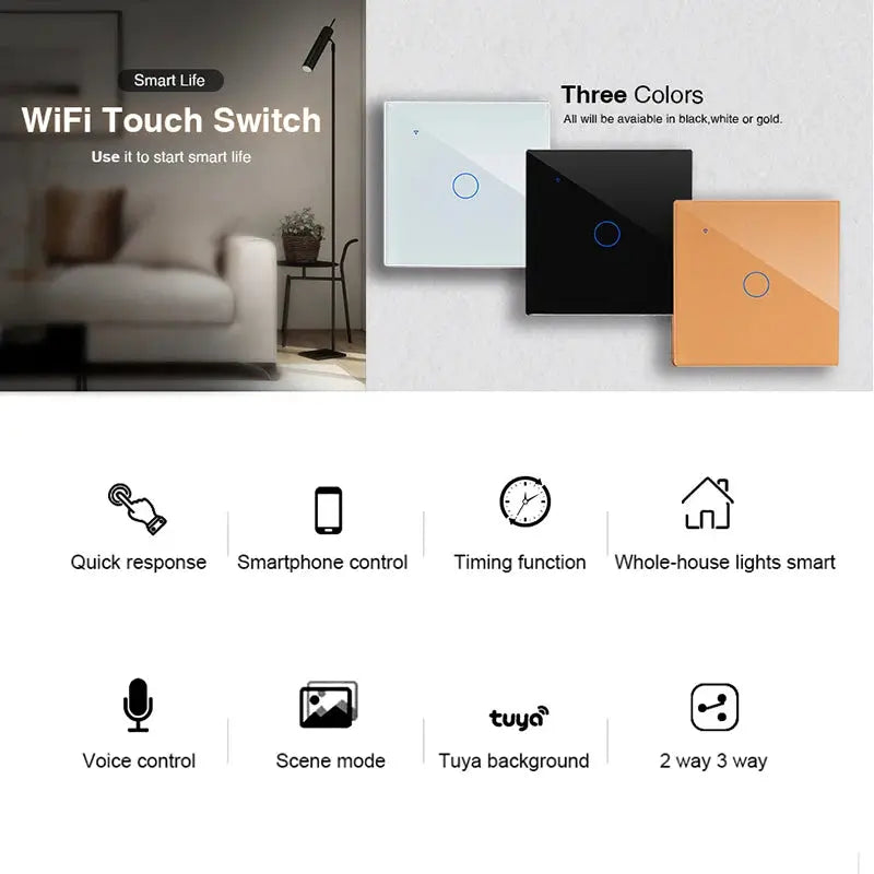 Wifi Smart Touch Switch ChandeliersLife®