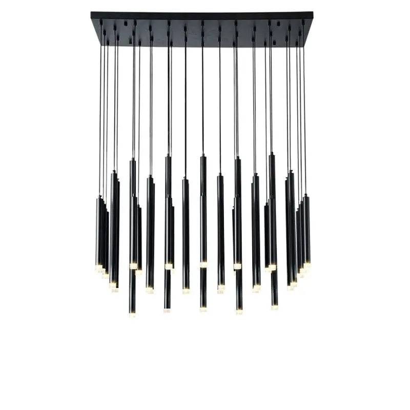Modern Tube Combination Chandelier