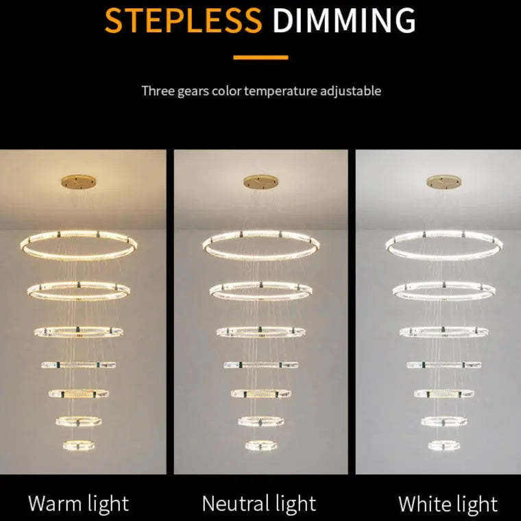 Golden Villa Ring Chandelier ChandeliersLife®