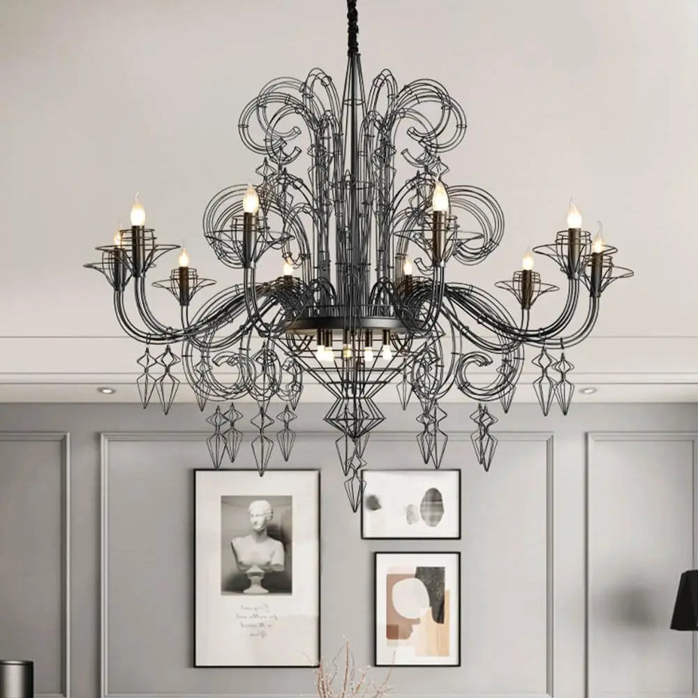 Iron Designer Baroque Lustre ChandeliersLife®