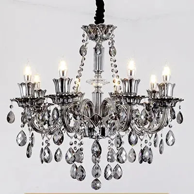 Modern Candle Large Crystal Chandelier ChandeliersLife®