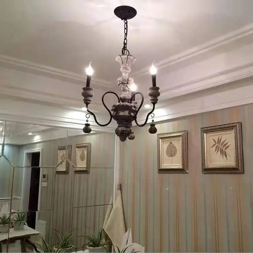 Nordic Wood Farmhouse Decor Chandelier ChandeliersLife®