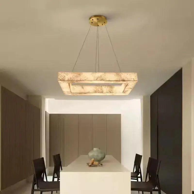 Spanish Marble Alabaster Lamp