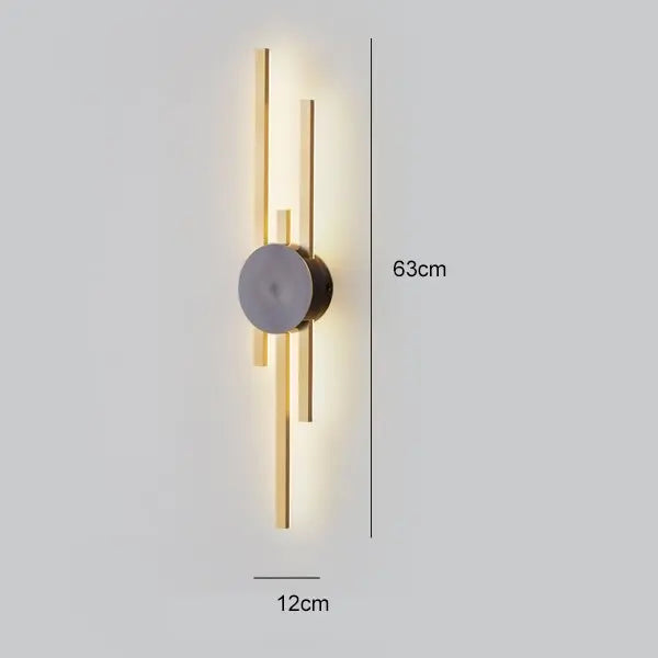 Luxury Minimalist Creative Copper Wall Light ChandeliersLife®