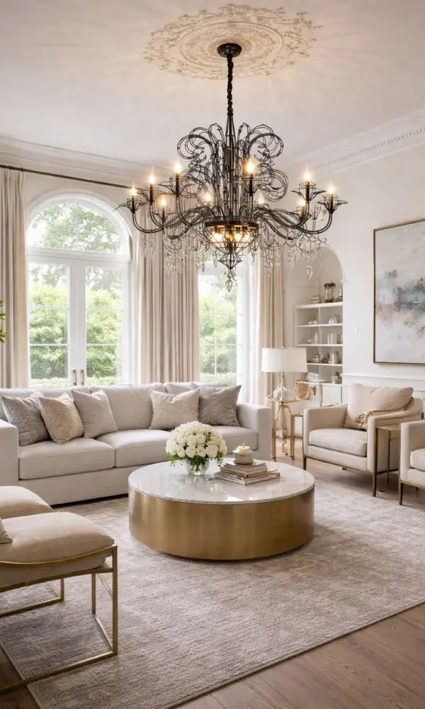 Iron Designer Baroque Lustre ChandeliersLife®