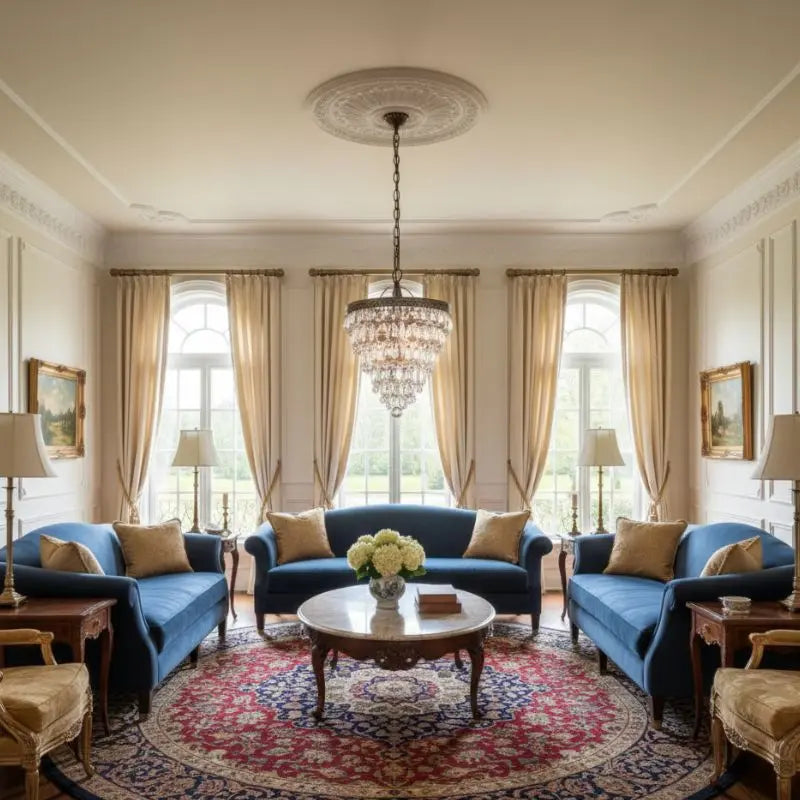 Long French Style Chandelier