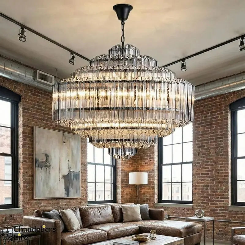 Luxury Glass Crystal Modern Chandelier