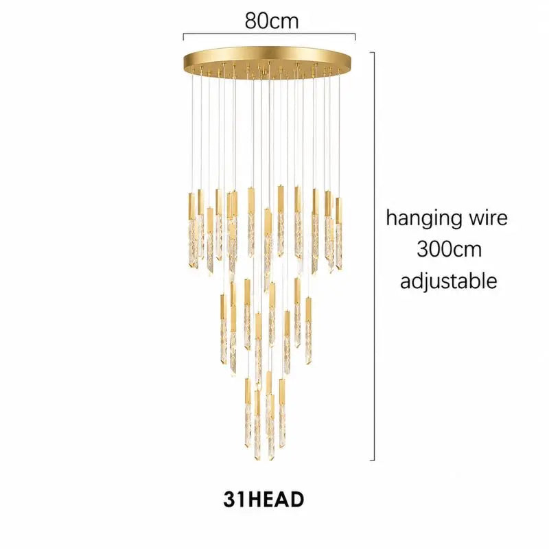 Lustre LED Loft Moderne