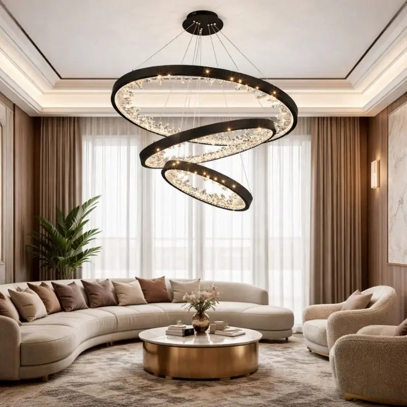 Modern Luxury Circular Designer Chandelier ChandeliersLife®
