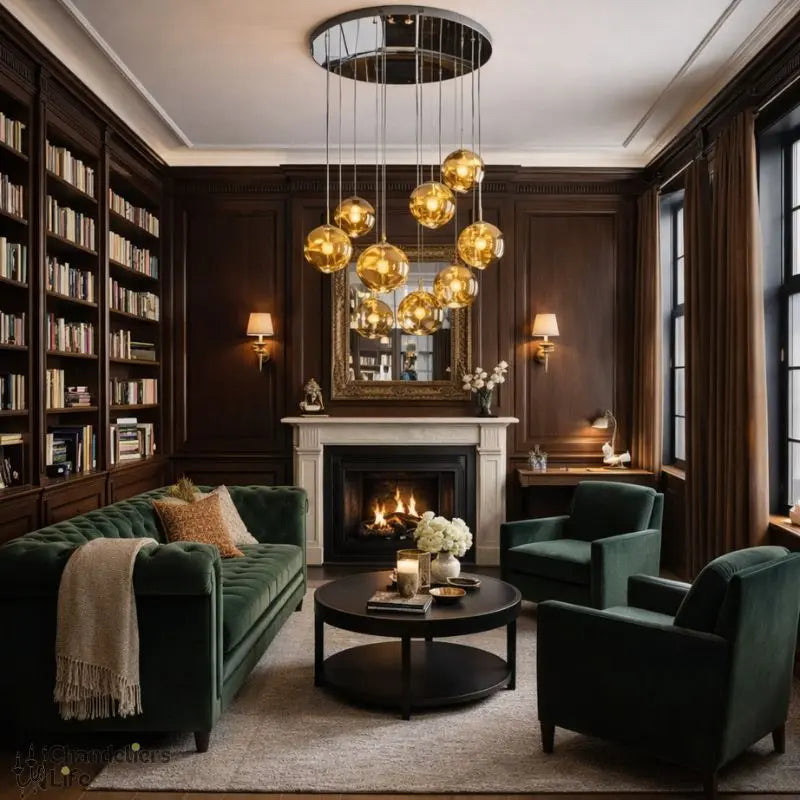 Nordic Lava Foyer Lighting