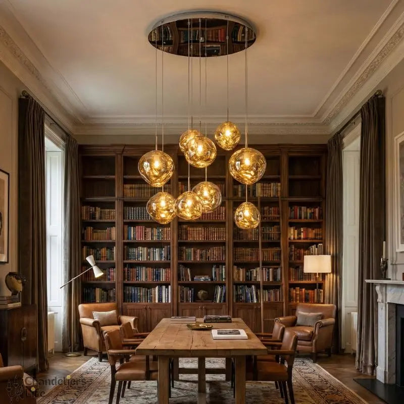 Nordic Lava Foyer Lighting