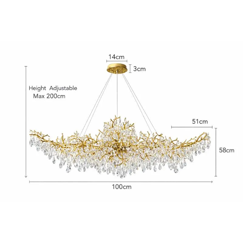 Nordic Tree Branch Chandelier ChandeliersLife®