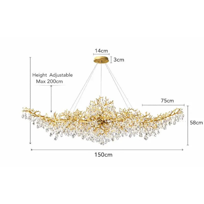 Nordic Tree Branch Chandelier ChandeliersLife®