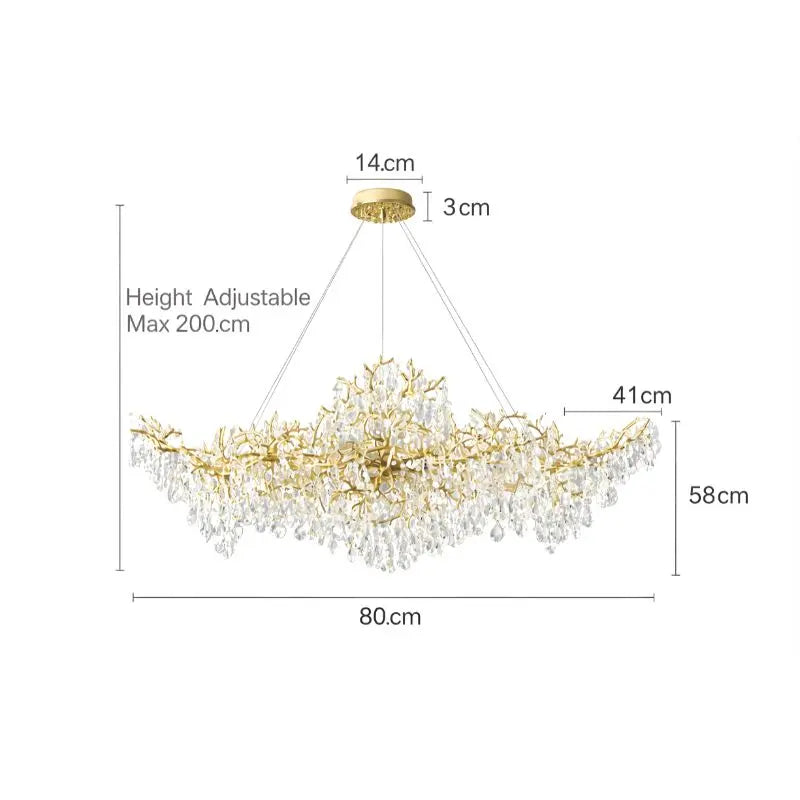 Nordic Tree Branch Chandelier ChandeliersLife®