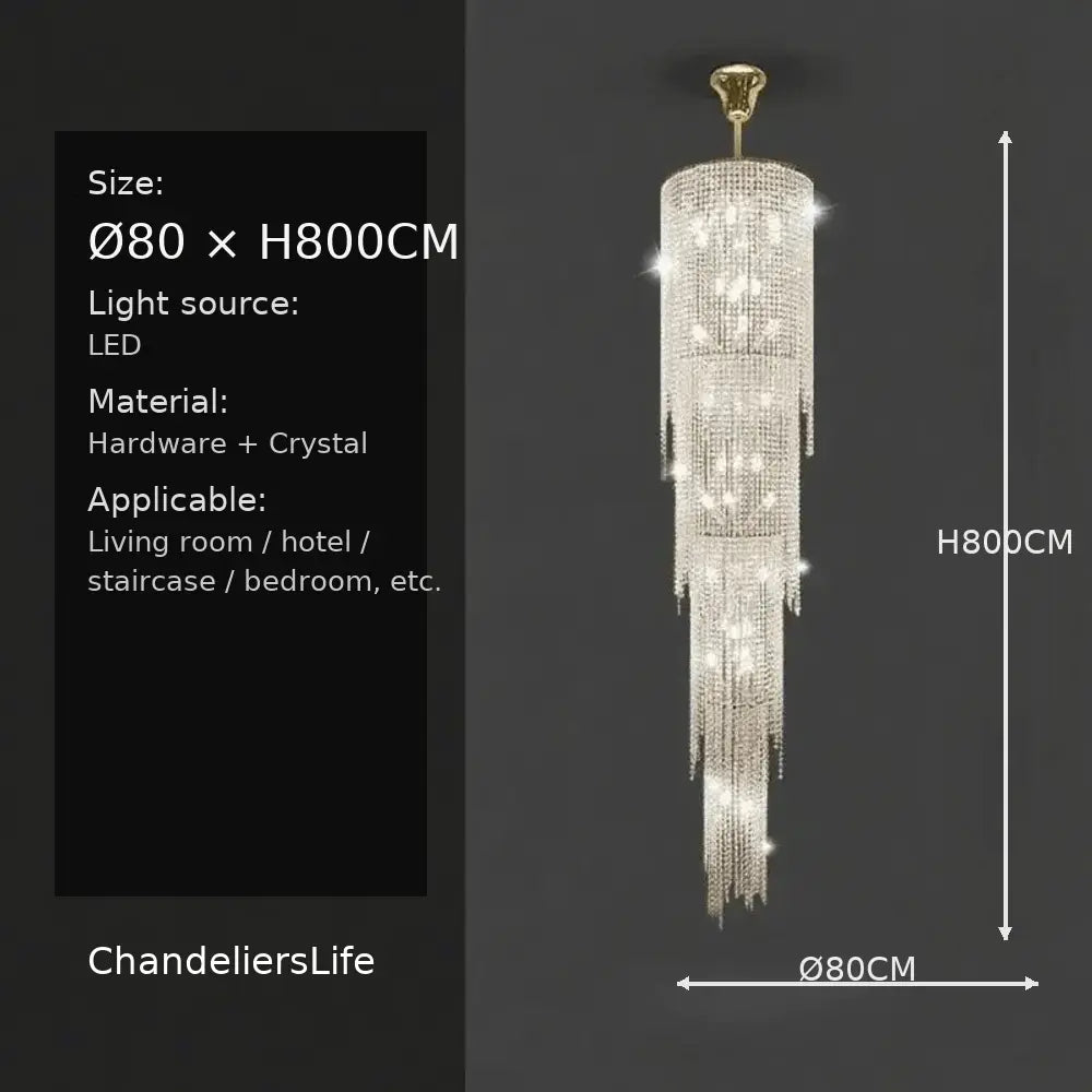 Luxury High Ceiling Chandelier ChandeliersLife®