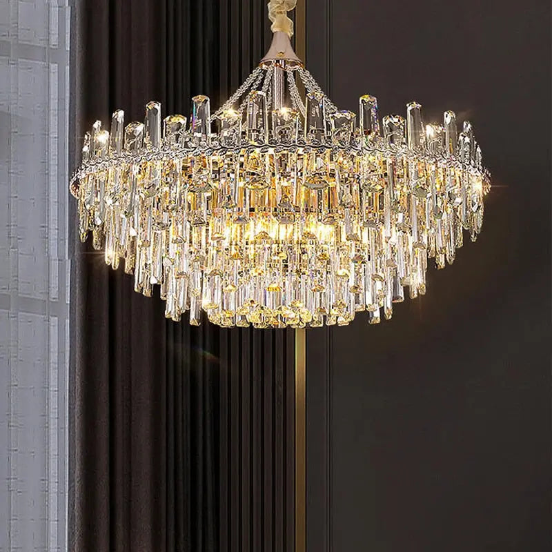 New Modern Light Crystal Chandelier ChandeliersLife®
