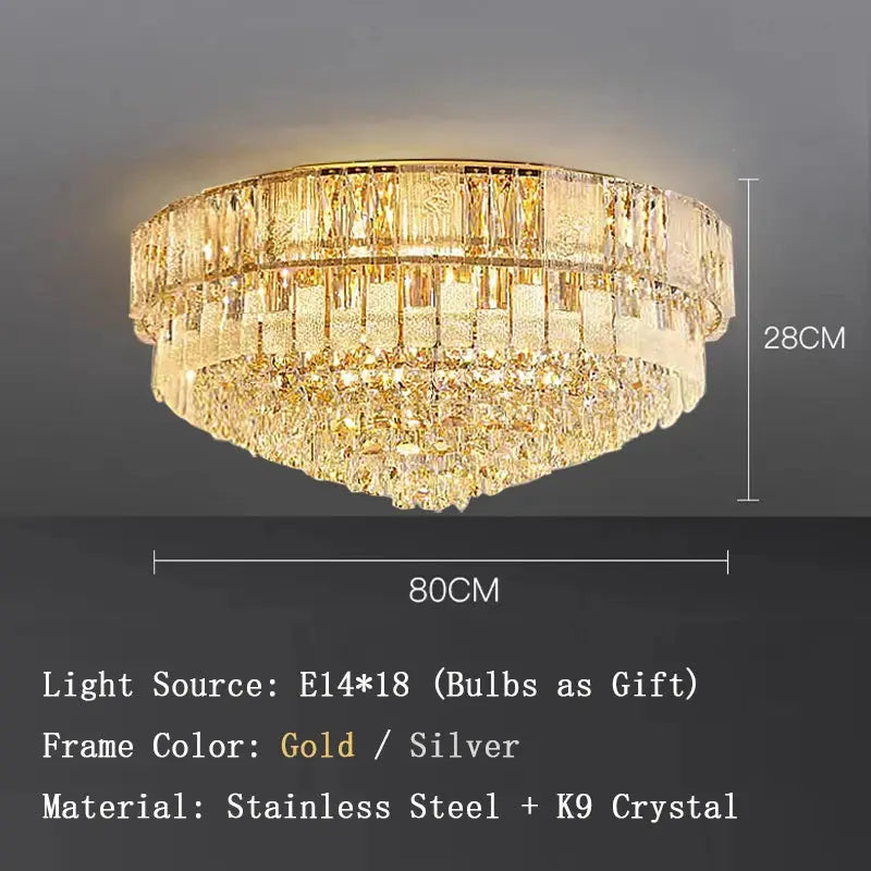 Luxury Crystal New Ceiling Lamp