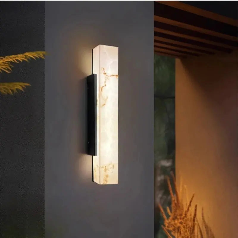 LED Marble Wall Lamp Ambience Outdoor Entrance Aisle Staircase Living Room Balcony Villa Courtyard Outdoor Waterproof Wall Light ChandeliersLife®