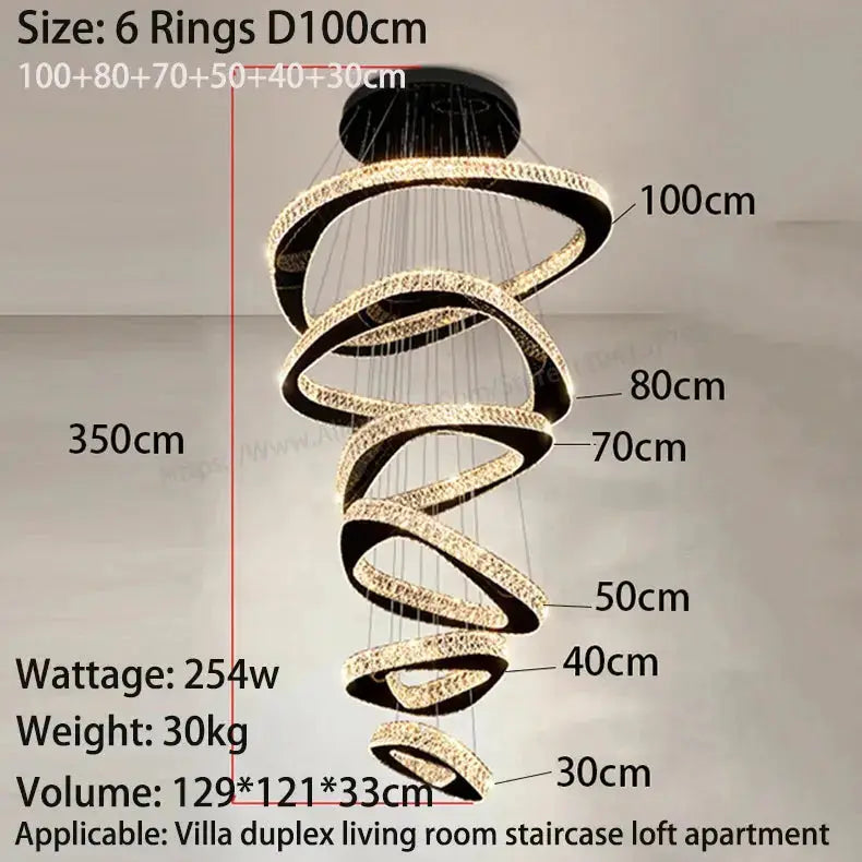 Luxury Modern Home Decoration Villa Chandelier ChandeliersLife®