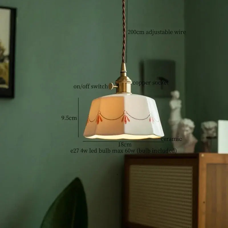 Ceramic Kitchen Hanging Lights