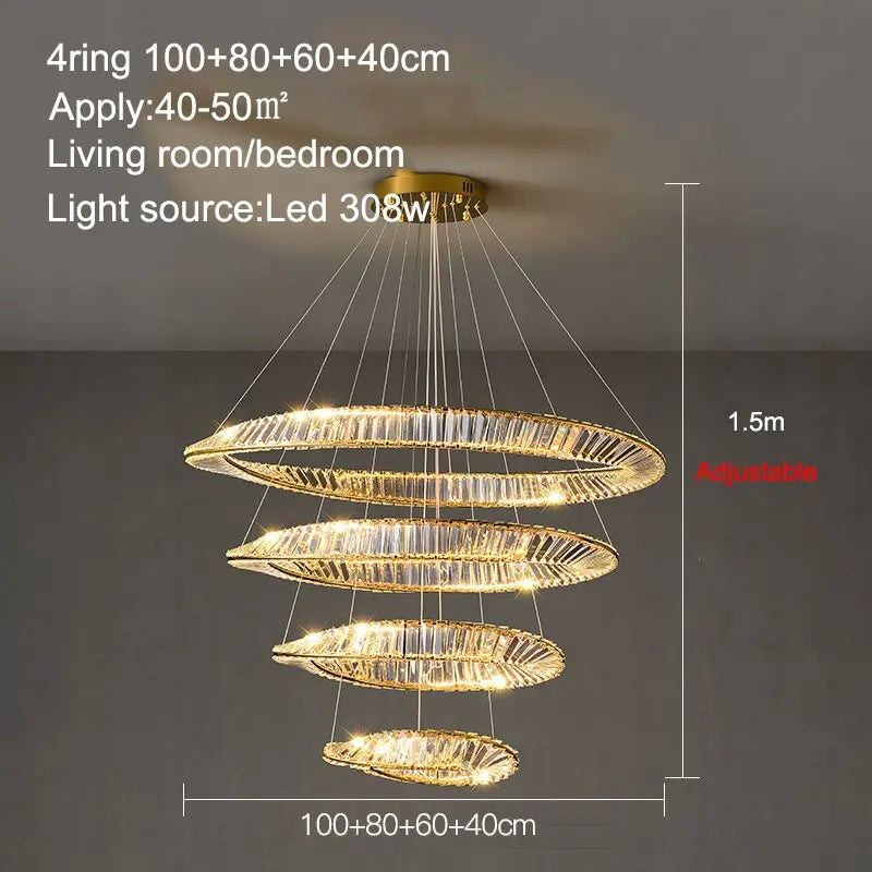 Crystal Led Chandelier ChandeliersLife®