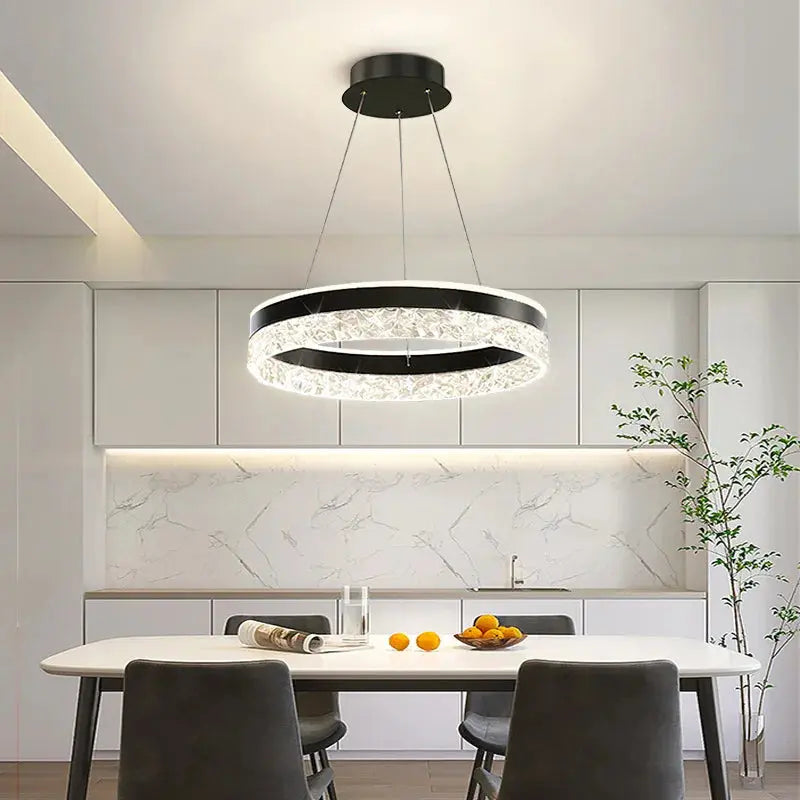 Simple Modern Ceiling Chandelier Adjustable Indoor Lighting High LED 3 Color for Living Room Dining Room Bedroom Decor Ornament ChandeliersLife®
