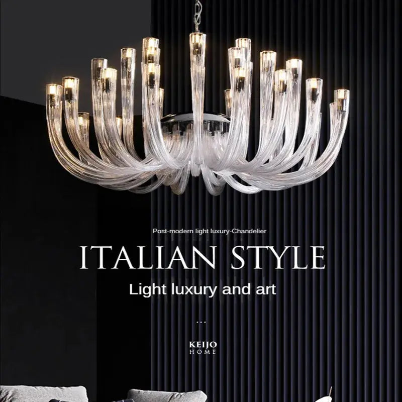 U Shaped Chandelier Italian Designer ChandeliersLife®