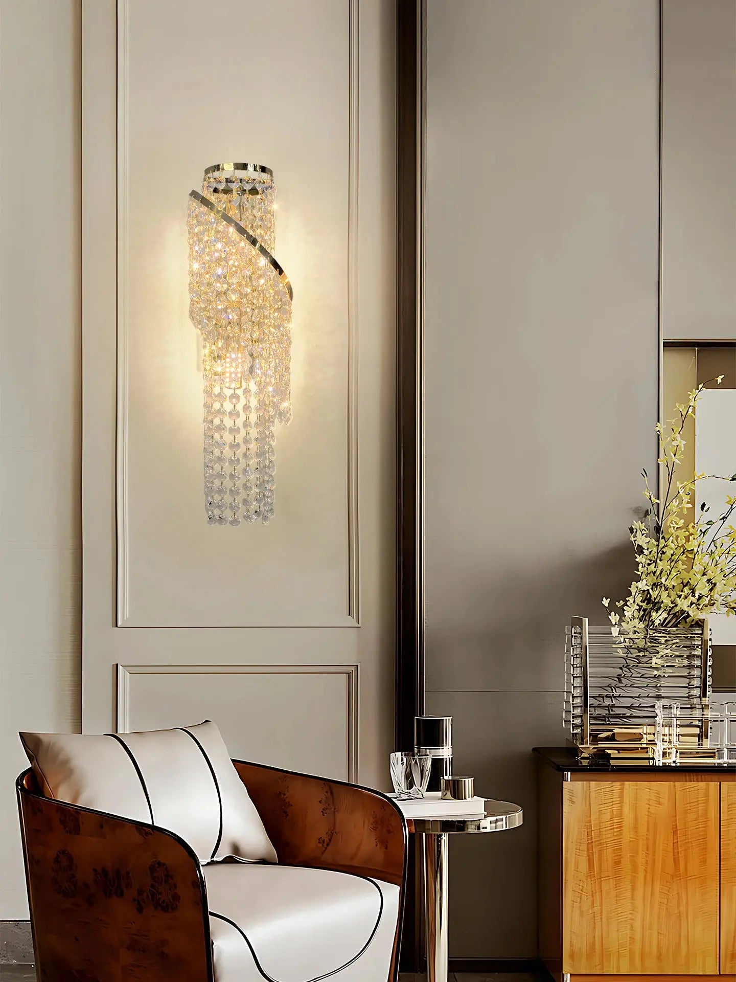 Entrance Luxury Crystal Wall Lamp - ChandeliersLife®