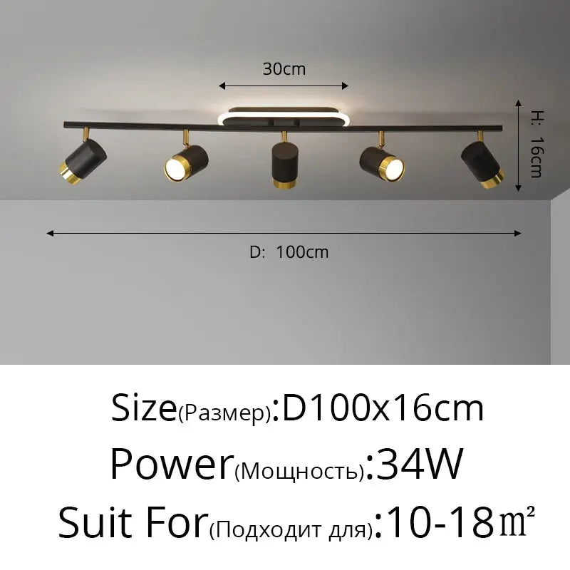 Nordic Strip Led Lights ChandeliersLife®