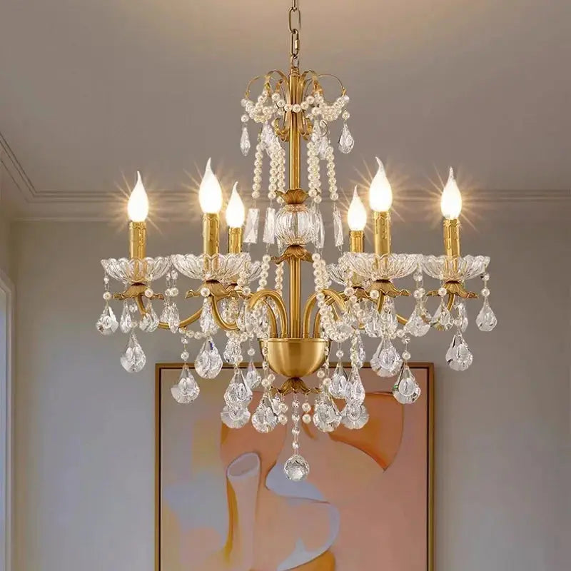 French Luxury Candle Chandelier ChandeliersLife®