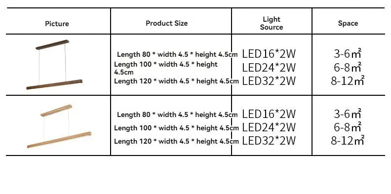 Long Strip Custom Wooden Fixtures ChandeliersLife®