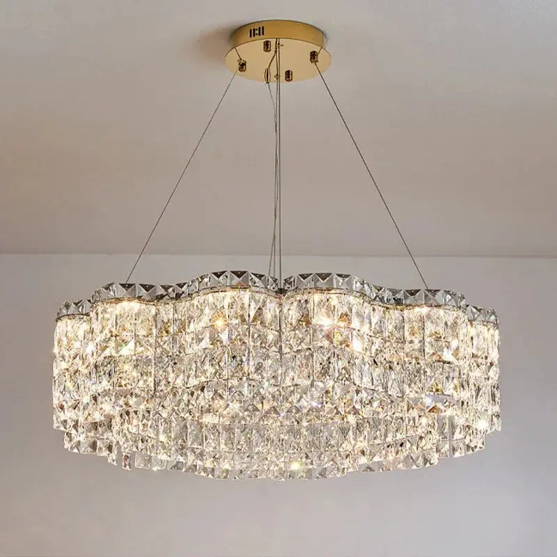 Modern Luxury LED Crystal Chandeliers Home Villa Decoration Living Dining Room Lighting Ceiling Pendant Lights Indoor Fixtures ChandeliersLife®
